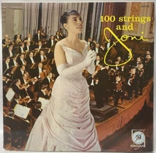 Joni James - 100 Strings And Joni (LP, Vinyl) 1959 MGM VG+