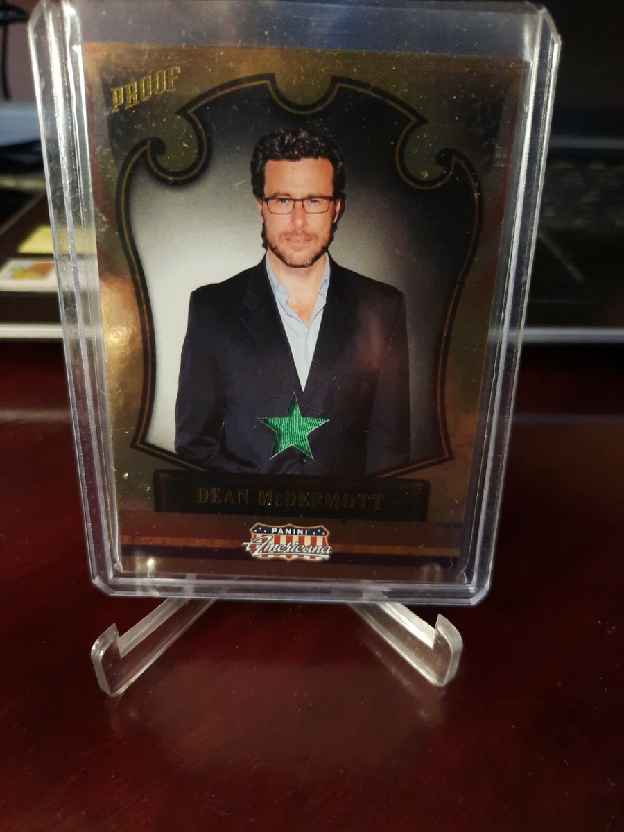 2011 Americana DEAN MCDERMOTT #83 Gold Proof Star MATERIAL #20/25 - THE  CLOSER