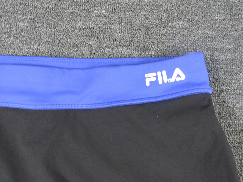 Falda corta deportiva Fila para mujer mediana azul negra informal transpirable elástica Foto 2 de 4
