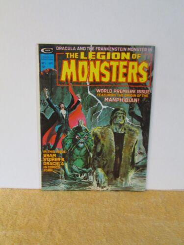 THE LEGION OF MONSTERS Vol 1 No 1 Sept. 1st Manphibian, Curtis, Marvel Comics