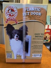 Ideal Pet Products Plastic Small Flap For Your Door Vinyl Magnetic Closure