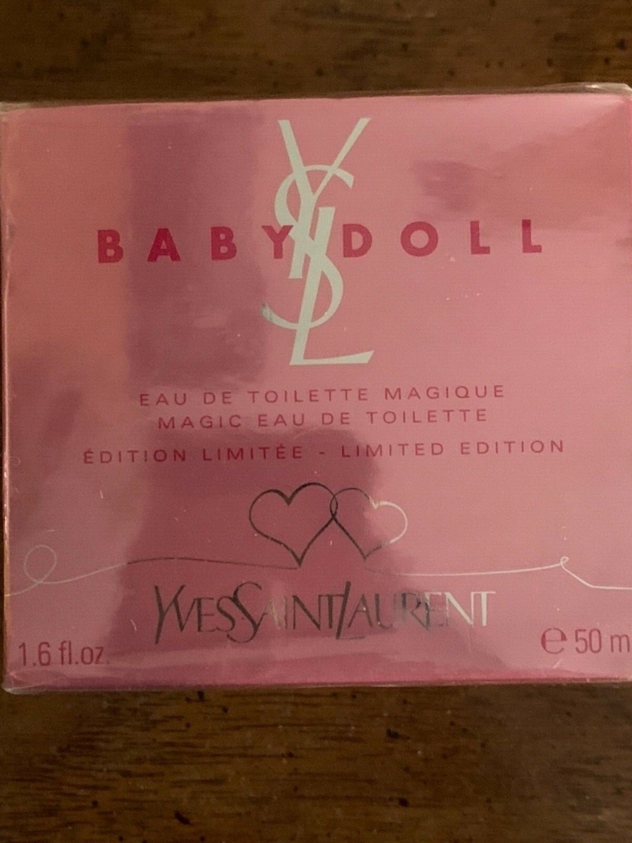 YSL Babydoll Oz EDT Spray for women limited edition Rare NIB