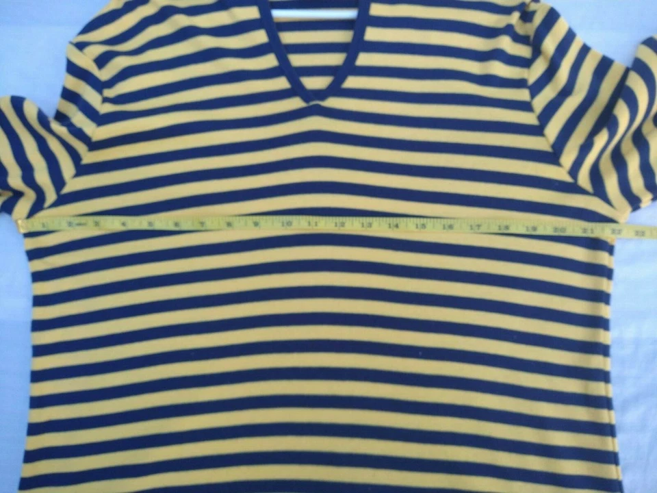 5 Star by ROPER Mujer Sudadera con Capucha Rayas Amarillas y Negras Talla 1X Foto 2 de 4