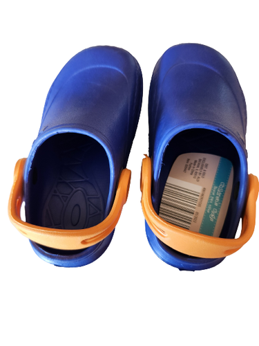 Lily & Dan Children's Clogs Size 7/8 Adjustable Strap Blue Color - Picture 3 of 5