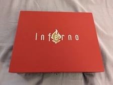 INFERNO Toro Wood Cigar Box empty