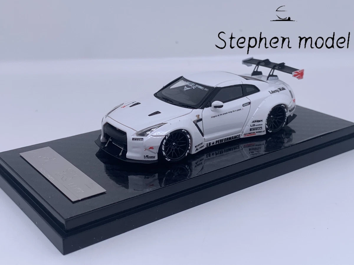 1/64 スカイライン R35 GT-R スーパーシルエット LBWK GTR 1/64 NISSAN GTR R35 LBWK SUPER SILHOUETTE Model Car -FULL