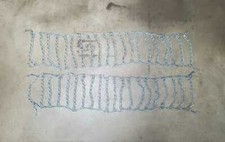 Set catena pneumatici ruota 5X12 spazzaneve motozappa trattore due ruote BCS 922SC512