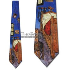 Vincent van Gogh Ties Bedroom at Arles Neckties Art Tie van Gogh art Neck Ties