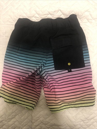 Art class Boys Bathing Suit Shorts Stripped Size 10 - Picture 3 of 4