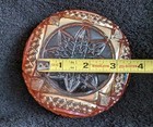Brockwitz-Karhula-EDA Curved Star 5" Bowl in Marigold Carnival 1930's — photo 10