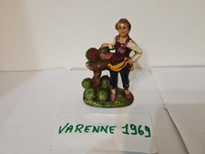 PRESEPE STATUINE COCOMERAIO ITALY IN PASTA CM 11X8