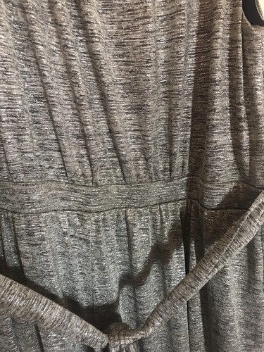 Anthropologie Meadow Rue Women’s Alchemist Wide Leg Jumpsuit Metallic Sz XL - Picture 4 of 7