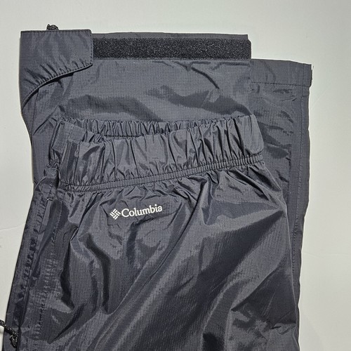 Columbia Omni-Tech Snow Rain Pants Mens XL, 35" Long Black Waterproof Breathable - Picture 11 of 11