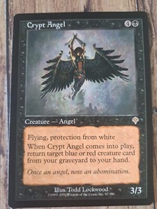 Crypt Angel - Magic The Gathering MtG  - Invasion - NM