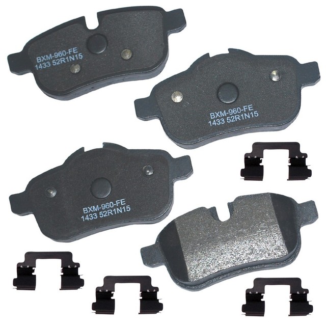 Disc Brake Pad SetStop SemiMetallic Brake Pad Rear Bendix fits 0916