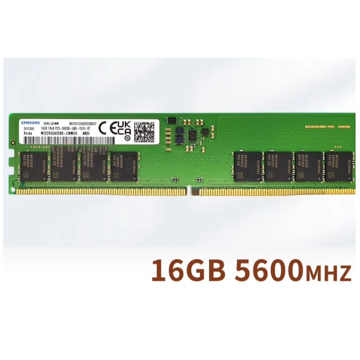 Samsung 16GB DDR5 5600MHzノートパソコン RAM メモリ Amazon.co.jp: Samsung 16GB DDR5 5600MHz PC5-44800 ECC RDIMM