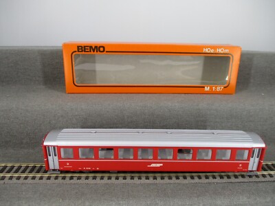 Bemo Spur H0m 3253 Personenwagen 2. Klasse RhB in OVP