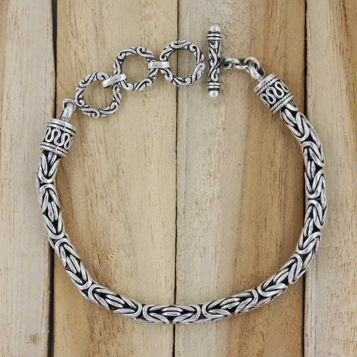 Louis Vuitton Mens Bracelets, Silver, M (Stock Confirmation Required)