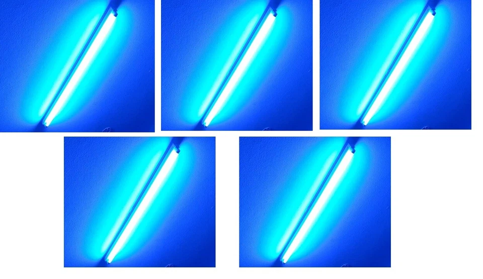 5x OSRAM LUMILUX Leuchtstoffröhre blau 36W 120cm T8 EEK: G (Spektrum A bis G)