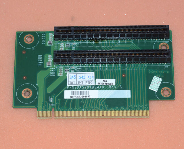 NEW Dell Poweredge C2100 FS12-TY Riser Board DAS98TB24A0 2X PCI-E 16X