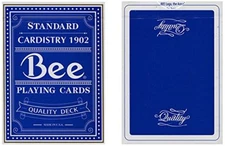 QUALITY BLUE BEE Standard Cardistry 1902 Premium Playing Cards Casino Deck Rare