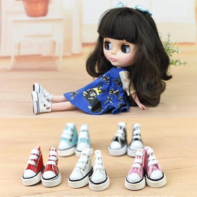 Blythe Doll Shoes 1/6 Scale 12'' BJD Doll Sneakers 1 Pair 3.5cm Fashion Handmade
