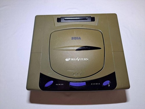 Sega Saturn Console Gray HST-3210 with 2 controllers Japanese Version tested - Picture 3 of 10