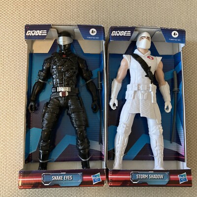 JOE Olympus Series Snake Eyes Storm Shadow Action Figures HASBRO Lot  of