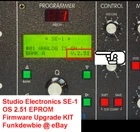 Studio Electronics SE-1 OS 2.51 EPROM Firmware Upgrade KIT / New ROM Update Chip