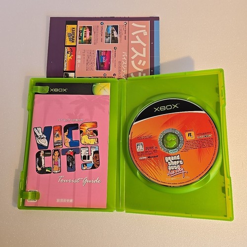Grand Theft Auto double pack Vice city, GTA III Japan Version Xbox With Posters - Picture 3 of 11