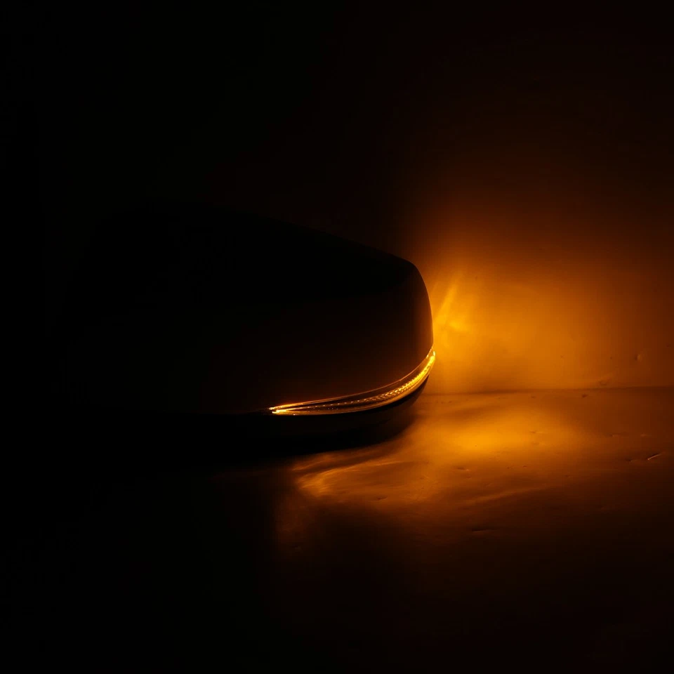 Espelho lateral branco para motorista aquecido sinal de seta para Toyota Tacoma 2016-2023 esquerdo - Imagem 2 de 4