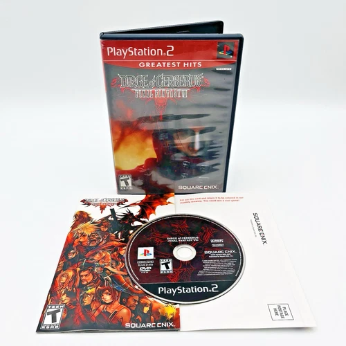 New ListingFinal Fantasy VII: Dirge of Cerberus (Sony PlayStation 2 PS2) CIB w/ Manual +Reg
