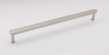 Alno A717-12 Nickel Moderne 12" Center To Center Handle Appliance Pull