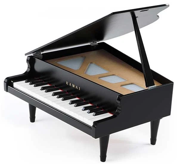 Kawai Mini Piano 1141 Negro Gran Estilo 32 Teclas Niños Juguete Hecho en Japón