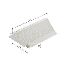 Innenraumfilter Pollenfilter für Peugeot 206 2A/C CC 2D SW 2E/K 206+ id24838