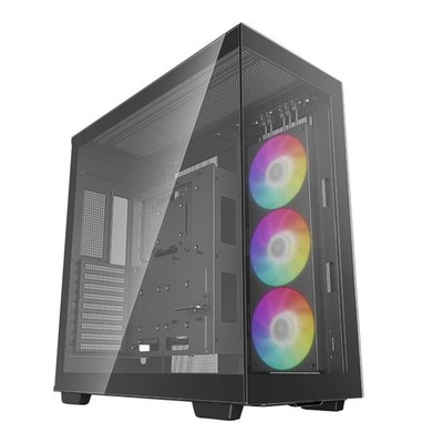DeepCool CH780 Tempered Glass eATX Full Tower Computer Case - Black