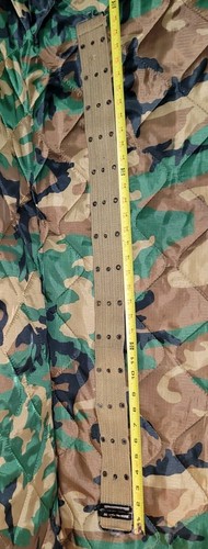 Vintage Military Style Web Belts Green And Brown - Picture 6 of 11