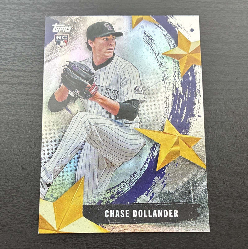 Topps 2025 Update Stars of MLB Chase Dollander Rockies #SMLB-68 Rookie Insert