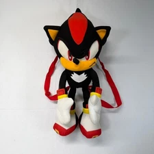 Shadow The Hedgehog Plush Backpack Sonic The Hedgehog  Kids Bag