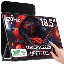 18.5" 120Hz Touchscreen Portable Monitor 1080P Display For Xbox PS Gaming Switch