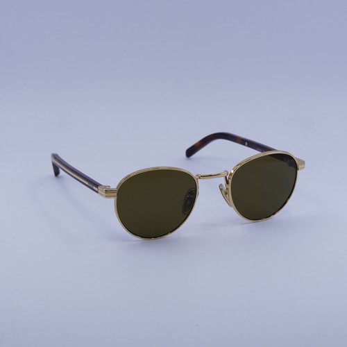 New Prada PRB52S 5AK09Z Gold/Dark Brown 49-21-145 Sunglasses - Picture 7 of 7