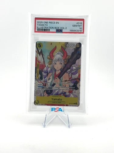 Yamato Illustration Box Vol.2 ST13-016 One Piece PSA 10