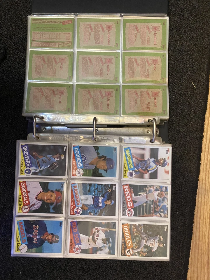 1985 Topps Baseball Pick and Choose Trading card singles lot #1-121 - Image 2 of 4