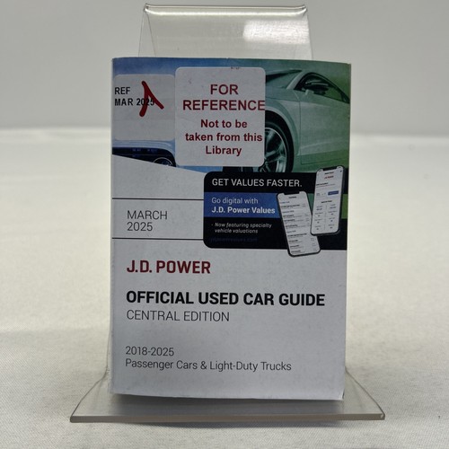 März 2025 JD Power Official Used Car Guide PB 2025