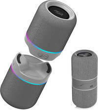 ADX True Wireless Stereo Split Speakers – Detachable Wireless 5.3 System with Du