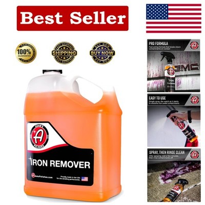 Adam's 128oz Iron Fallout Remover Spray â   Safely Remove Rust & Iron Particles