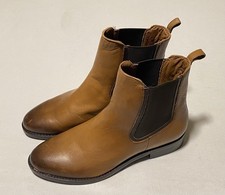 NWOB Thursday Duchess Tan Chelsea Boots Full ...
