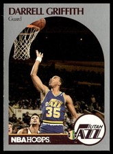 1990-91 Hoops Darrell Griffith Utah Jazz #289