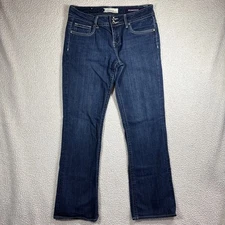 Vigoss Collection Women’s/Juniors Fit/Bootcut Size 11 Mid Rise Dark Wash Jeans