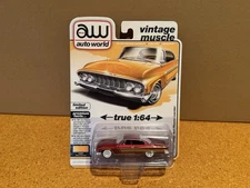 AW Auto World 1961 Dodge Dart Phoenix Lowrider Ultra Red Chase Vehicle 2025